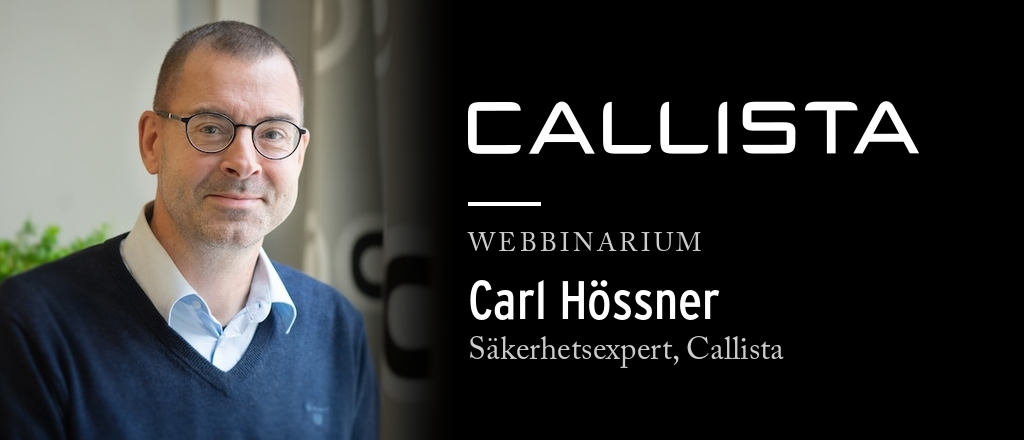 Callista Webbinarium - Fler AI-agenter, större risker?
